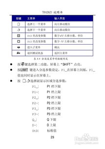 同惠手持式lcr數字電橋th2821說明書